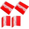 thumbnail image 1 of 4 Pcs Acrylic Hinge Clear Plastic Hinge Transparent Plastic Hinges Continuous, 1 of 10