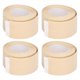 thumbnail image 1 of 4 tiras selladoras de cocina de PVC, cinta selladora autoadhesiva impermeable para lavabo de baño, 1 of 15