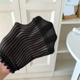 thumbnail image 4 of Cmfcve Elegant Ruffle Ankle Socks for Women Cotton Non-Slip Soft Cute Solid Color Socks, 4 of 5