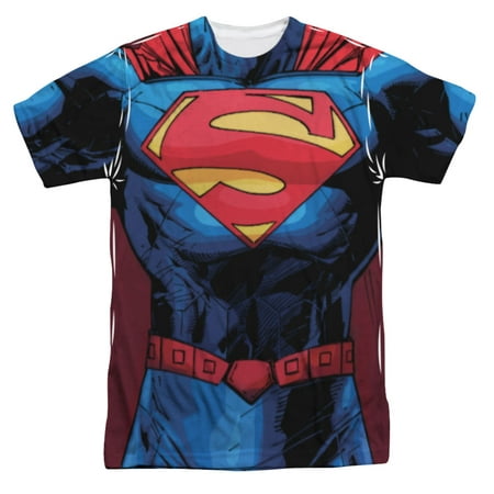 Superman Men's  New 52 Superman Sublimation T-shirt