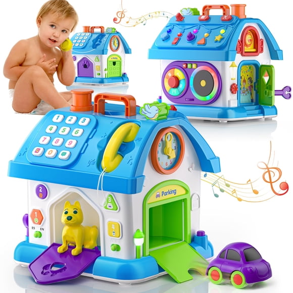 Toy House Hurdaos Montessori de 1 año con 24 funciones