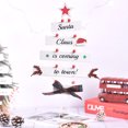thumbnail image 4 of Yuarrent Árbol de Navidad colgante pieza pared ventana puerta Navidad colgante decoración al aire libre vacaciones decoración artesanía atmósferas Kits de decoración para fiestas Rojo Yuarrent HA069344-02, 4 of 6
