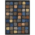 thumbnail image 2 of Addison Rugs Chantille Indoor/Outdoor Transitional Squares Black Machine Washable Rectangle Rug, 10' x 14', 2 of 8