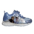 thumbnail image 3 of Disney Frozen Ii Girls Sneakers with Two White Lights, Blue, Size: 12, 3 of 8