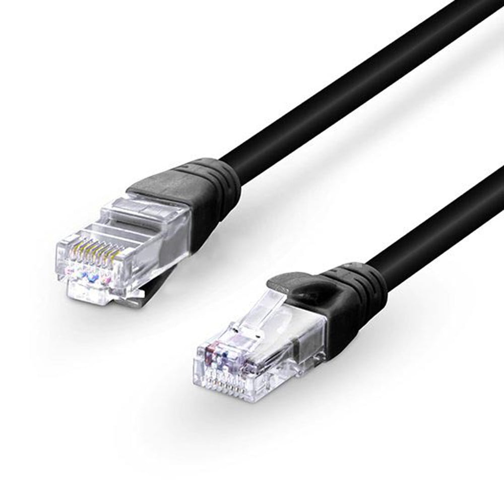 FOConnectivity Cat5e Cable 100 FT RJ45 Computer Networking
