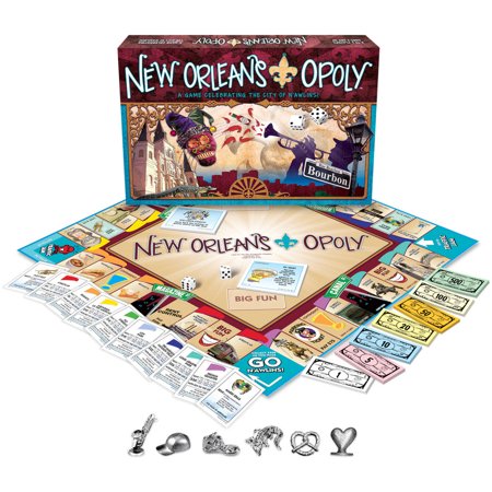 Late for the Sky New Orleans-opoly Game (Best Bank Robbery Games)
