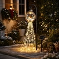 thumbnail image 3 of Christmas Outdoor Iron Ground Stake Light, Creative Villa Garden Yard Iron Stake Lamp, Holiday Decorative Garden Stake Light for Patio Lawn Pathway, 3 of 4
