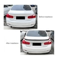 thumbnail image 4 of Rear Trunk Spoiler Wing,  Fade Proof Stylish Trunk Lip Spoiler  For F30 2013 To 2019, 4 of 8