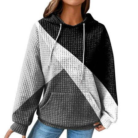 

WUDATI Women s Graphic Hoodies Loose Fit Sweatshirts Long Sleeve Tops with Pockets Casual Tunic Blouses Trendy Fall Winter Outfits for Daily Wear Travel Work School Gym Size Options Available