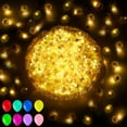 thumbnail image 1 of AVEKI 100pcs Warm White Flash Balloon Light with Loop for Hanging,Mini Ball Lights Led Drinks Lights Round Tiny Light for Paper Lanterns Balloons Birthday Party Event Wedding Decoration A0514, 1 of 6