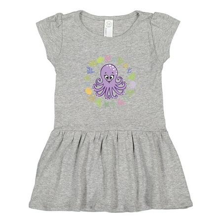 

Inktastic Octopus Cute Girls Outfit Gift Toddler Girl Dress