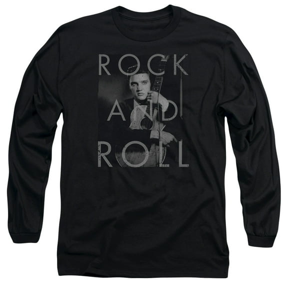 Elvis Presley - Rock And Roll - Long Sleeve Shirt - X-Large