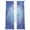 Blue, variant on Boho Flowers Sheer Curtains 108 Inch Length 2 Panels Set Window Treatments, Blue Floral Bohemian Vintage Country Rod Pocket Semi Curtains for Living Room/Bedroom/Kitchen Décor, 104"W x 108"L