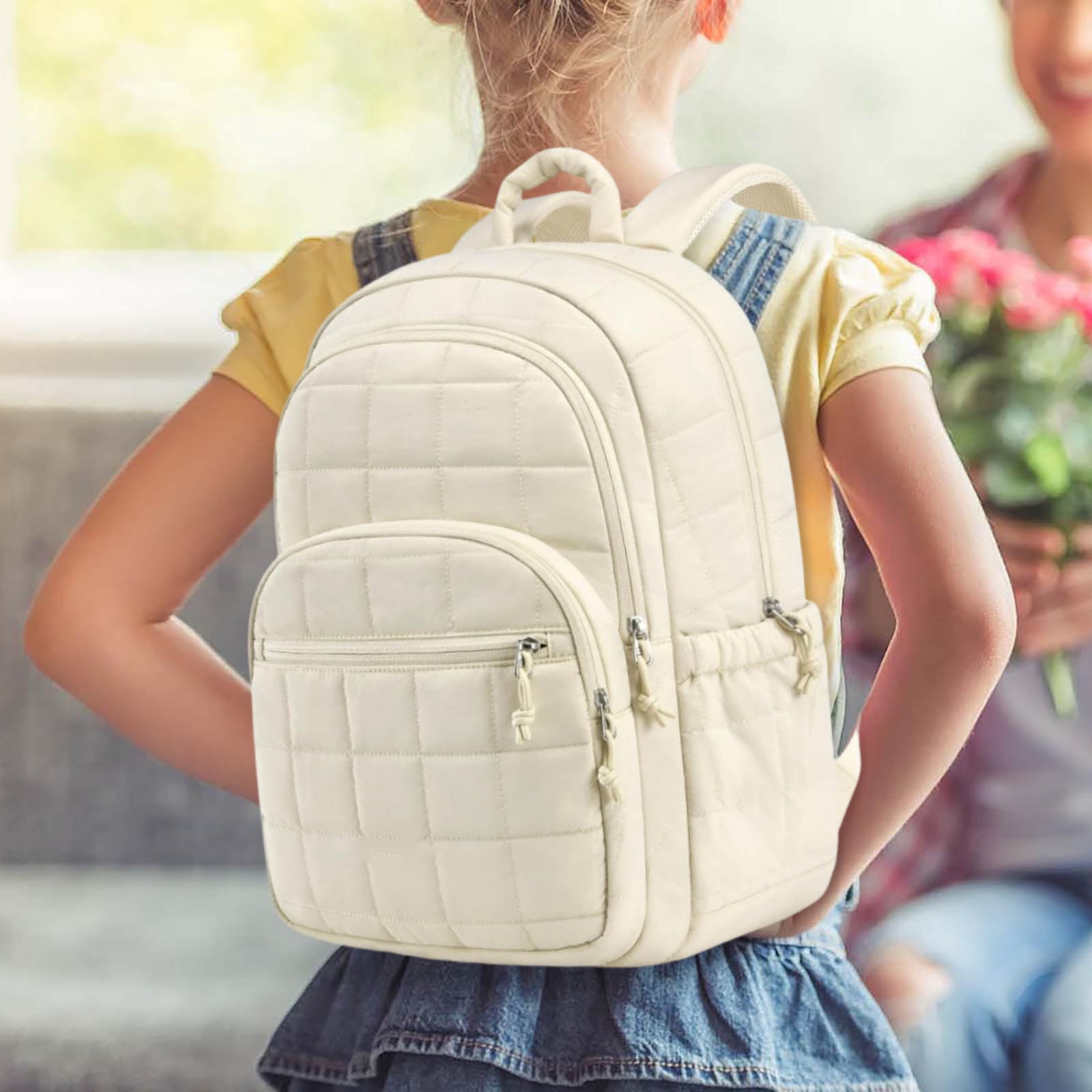 Aogist Girls Mini Leather Backpack Purse Set with Bowknot 