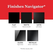 Krylon Fusion All-In-One, Satin, Black, 12 oz