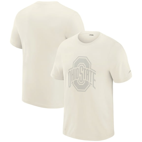 Men's J. Palmer  Cream Ohio State Buckeyes Play Action Tri-Blend Performance T-Shirt