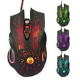 thumbnail image 1 of Zeeyh A885 5500DPI 6-Button LED USB Optical Wired Gaming Mouse for Pro Gamer, 1 of 9