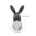 thumbnail image 4 of Biezeib Easter Plush Toy Ornament Cute 3D Rabbit Ear Stuffed Dwarf Bunny Toy Indoor Decorations Decor Gifts for Party Holiday, 4 of 8