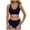 D327/Dark Blue, variant on Womens Bikini Sets Women High Waisted Bikini Push Up Two Piece Vintage Swimsuit Retro Ruched High Waist Print Bikini Set 2026 Retro Swimsuit