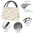 thumbnail image 4 of Balery Cartoon Corgi Bolsa de Aislamiento Portátil – Bolsa de Almuerzo con Forro de Aluminio Mejorado, Funda Impermeable y Fácil de Limpiar para Picnic y Caja de Almuerzo, 4 of 6