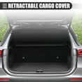 thumbnail image 2 of Retractable Cargo Cover Rear Trunk Security Cover Shield Shade for GMC Acadia 2017-2023 Canvas Black, 2 of 7
