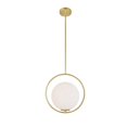thumbnail image 1 of CWI Lighting 1 Light Mini Pendant with Medallion Gold Finish, 1 of 5