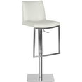 thumbnail image 3 of SAFAVIEH Ember Swivel Bar Stool White, 3 of 6