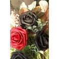 thumbnail image 4 of Flores artificiales Floroom, rosas falsas de espuma negra, 50 unidades, 4 of 5