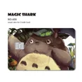 thumbnail image 1 of 1pc Watemelon Gold Coin Hunter Anime Cartoon Smile Matte Front Cover Sticker Film Skin for Metro Debit Credit Card, 1 of 7