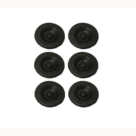 (6) New Rubber Grease Plugs for Hub Dust Caps for Dexter EZ Lube Trailer Camper