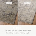 thumbnail image 5 of Jean Stoffer x Loloi Katherine Charcoal / Gold 9'-6" x 13'-1" Area Rug, 5 of 13