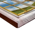 thumbnail image 2 of Ambesonne Rustic Fitted Sheet, Meadow Grass Countryside, Full Size, Multicolor, 2 of 3