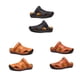 thumbnail image 5 of Sandalias de cuero Minnieouse para hombre primavera verano antideslizantes Negro, 5 of 6