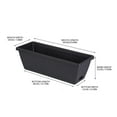 thumbnail image 1 of EASTIN Rectangular Window Box Planter  19.69 Inches Vegetable Flower Planting Pot Plastic Flower Pot Balcony Vegetable Planting Trough for Indoor Outdoor Garden  Patio  Home Decor, 1 of 7