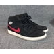 thumbnail image 1 of Ni - ke Ni - ke Mens Air Jordan 1 Mid 554724-065 Black Basketball Shoes Sneakers Size 13, 1 of 5