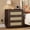 brown, variant on Biemlerfn Nightstand with Charging Station, 3 Drawers Bedside Table, Rattan End Table, Farmhouse Side Table for Bedroom, Living Room, Natural Wood