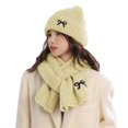 thumbnail image 2 of Winter Set with Earflap Beanie Scarf Included Ear Coverfor Windy Conditions Hat Scarf, 2 of 4