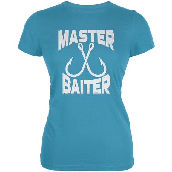 Master Baiter Fishing Joke Juniors Soft T Shirt