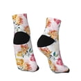 thumbnail image 4 of Bingfone Colorful Flowers Design Patterned Men'S Women'S Casual Cotton Socks, 4 of 9