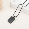 thumbnail image 3 of Personalize Square Necklace for Cremation Ashes Urn Necklace for Ashes of Loved One Memorial Jewelry Pendent for Ashes and Chain, 3 of 5