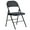 Black 4PC, variant on EBQOSK 4pcs Elegant Foldable Iron & PVC Chairs for Convention & Exhibition Black 4PC