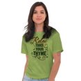 thumbnail image 3 of Relax Take Your Thyme Home Gardening's Women's Graphic T Shirt Tees Brisco Brands S, 3 of 6