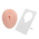 thumbnail image 2 of Silicone Belly Model 3D Piercing Practice Acupuncture Display Soft Belly Button Model for Teaching Light Skin Color, 2 of 4
