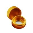 thumbnail image 2 of koolsoo Billiard Chalk Holder Aluminum Alloy Small Easy to Use Screwed Cap Practical Gold, 2 of 9