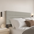 thumbnail image 5 of Home Design Etta King Upholstered Headboard with Channel Tufting and Foam Padding, Warm Gray, Easy assembly, 5 of 6