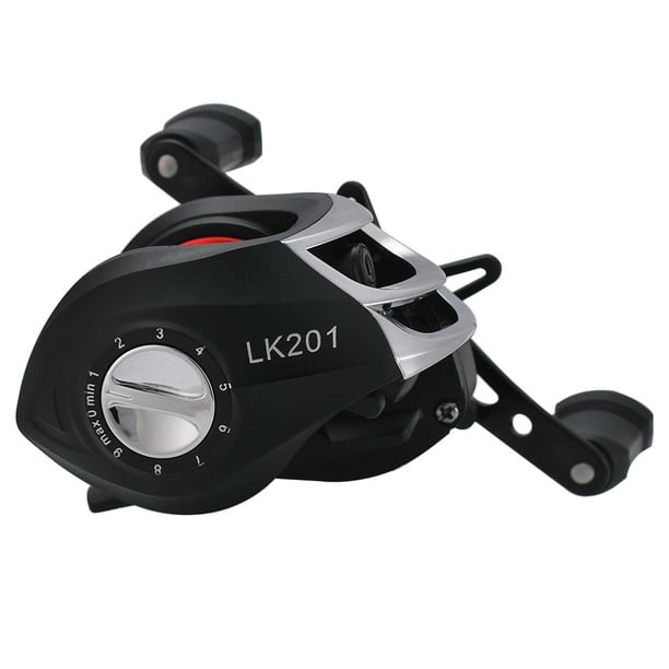 High-Speed Baitcasting Fishing Reel - Left/Right Hand Retrieve - 7.2:1 Gear  Ratio - Ideal for Saltwater and Freshwater Fishing