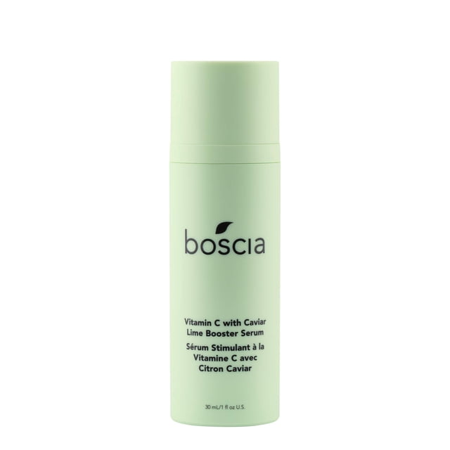 boscia Vitamina C con suero potenciador de lima y caviar - Cuidado de la piel natural y limpio vegano sin crueldad - Suero de vitamina C con limas de caviar ricas en AHA - Para todo tipo de piel - 1 f BOSCIA NA