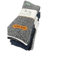 thumbnail image 2 of Sierra Socks Women's Wool Crew Socks, 4 Pair, Extra Wide Calf, Fits Shoe Size 6-10, 2 of 9