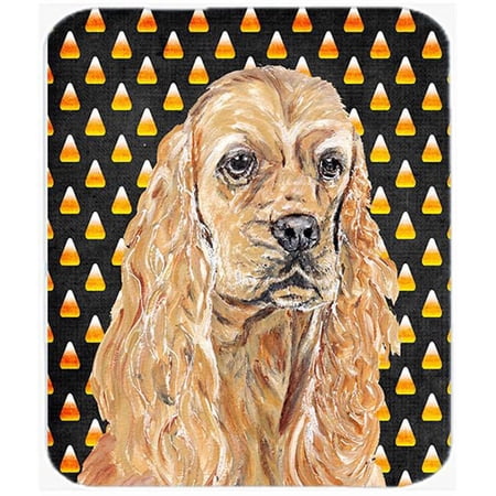 7.75 x 9.25 In. Cocker Spaniel Halloween Candy Corn Mouse Pad  Hot Pad or Trivet price history on PriceWatchPro