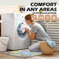 thumbnail image 3 of Boho Kitchen Rugs Anti Fatigue Kitchen Rugs and Mats Non Skid Washable Cushioned Kitchen Mats for Floor Bohemian Colorful Rugs for Sink Laundry Bathroom,Set of 2,17.3 X28+17.3 X 47 Inch, PVC, 3 of 6